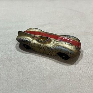 Vintage Tootsie Toy Jaguar Race Car Diecast Race Car Racing Stripe Made in USA